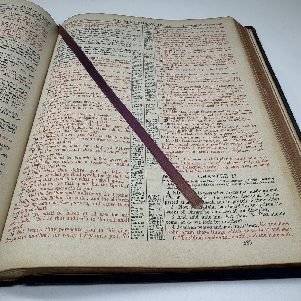 Hertel 1955 Blue Ribbon Red Letter Alphabetizing Standard Giant Edition